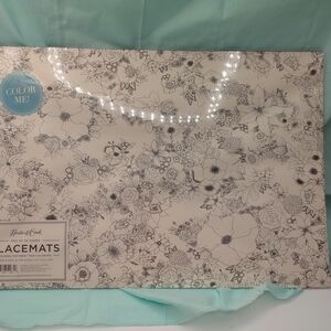 Hester & Cook Coloring Placemats Pad 30 Pgs New